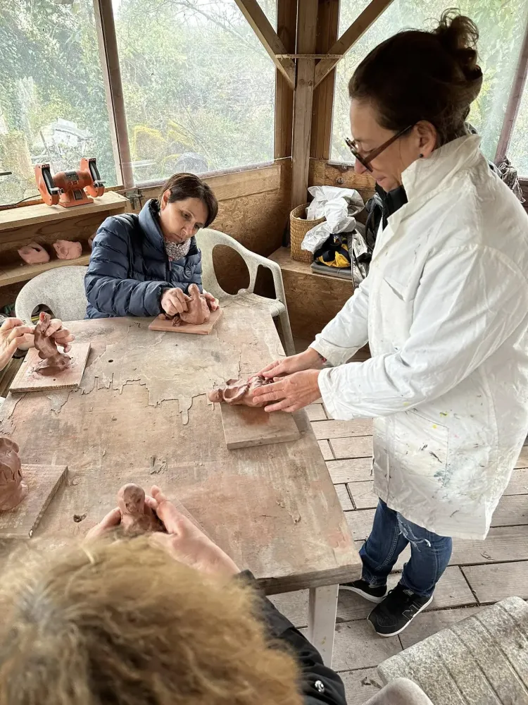 Stage sculpture à Saint-Emilion